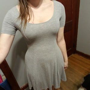 Gray Skater dress